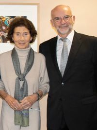 En la foto, D&ntilde;a. Paloma Oshea y Angel Luis Quintana.